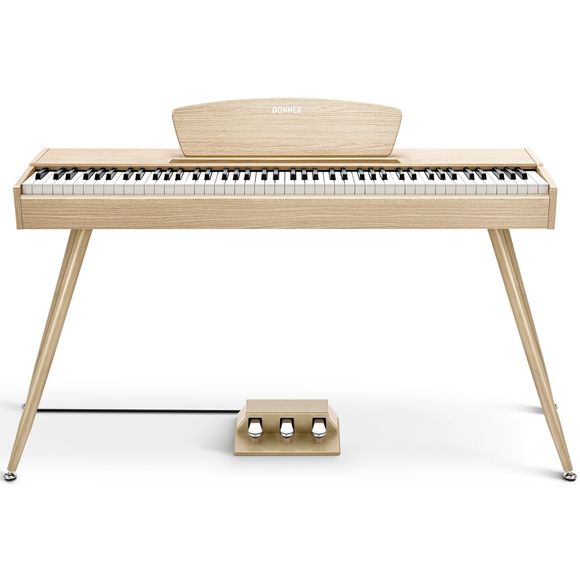 Donner DDP-80 El-klaver, Beige – 88 vektaðir tangentar