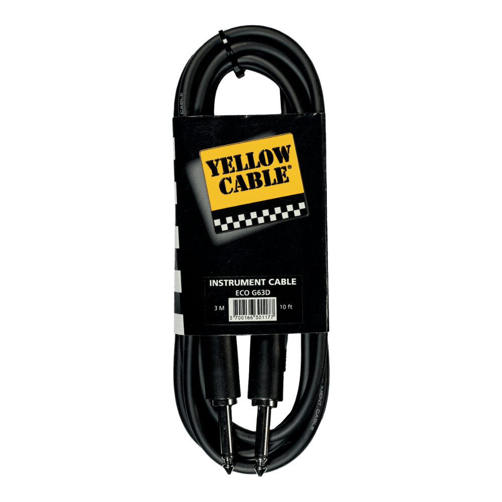 Yellow Cable Jack kápil, 3m