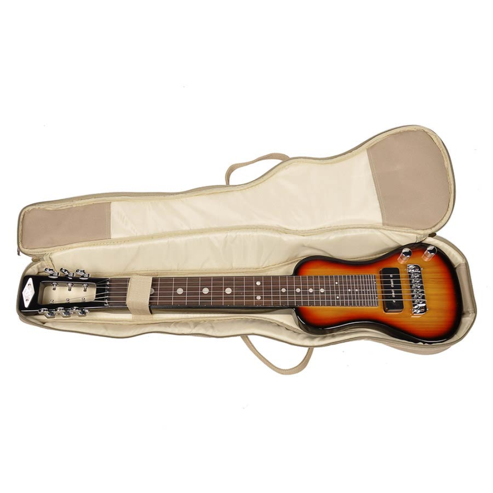 SX LG2 Lap Steel Guitar, 3-Tone Sunburst
