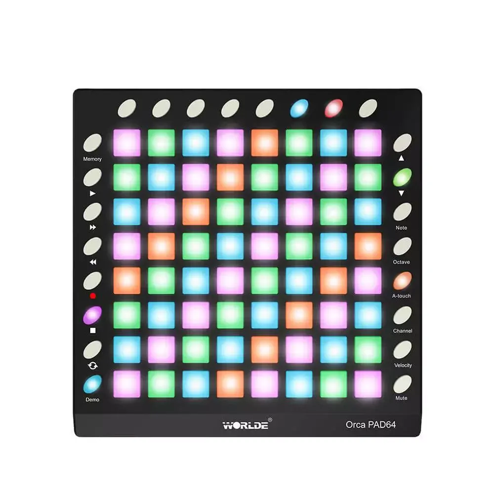 Worlde Orca Pad 64-A midi controller