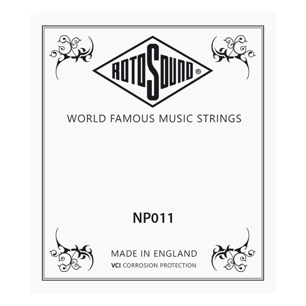 Rotosound .011 Leysur strongur, NP011
