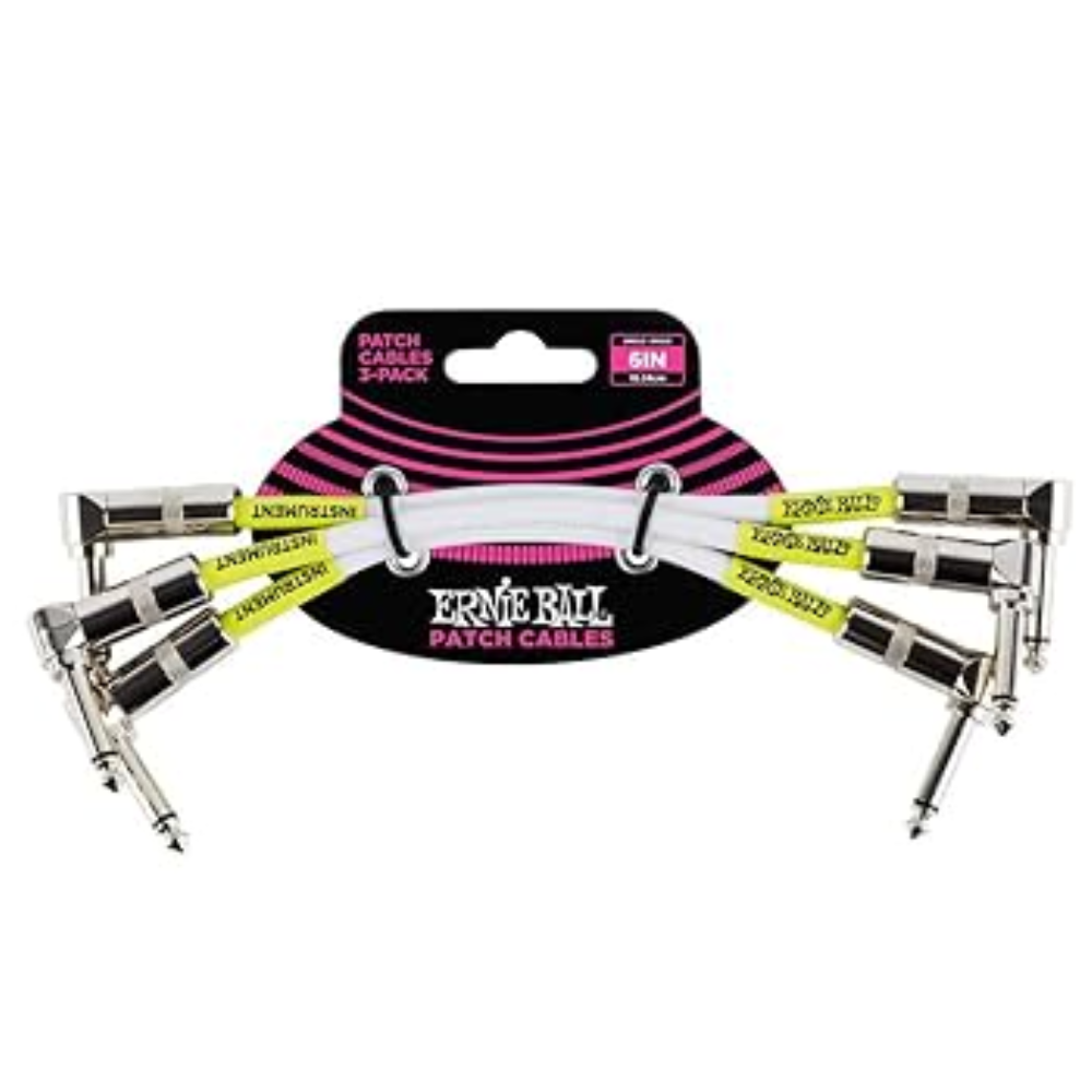 Ernie Ball 6051, 3x patch káplar, 15cm