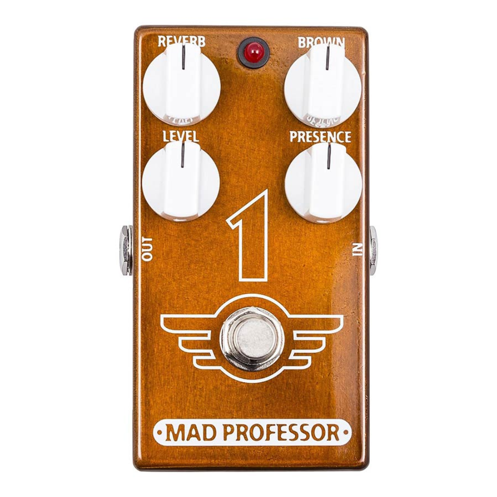 Mad Professor "1" Brown Distortion við Reverb, pedal