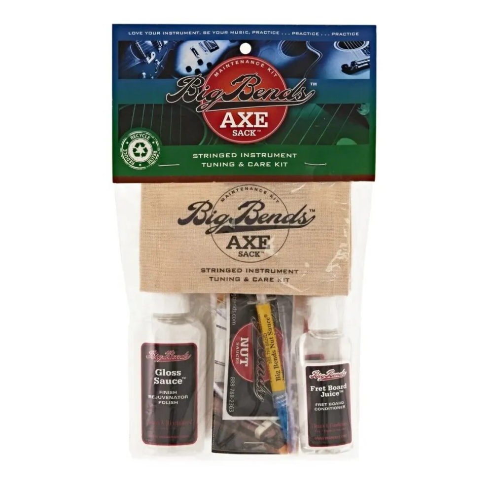 Big Bends AXE Sack Pakkaloysn til guitarrøkt