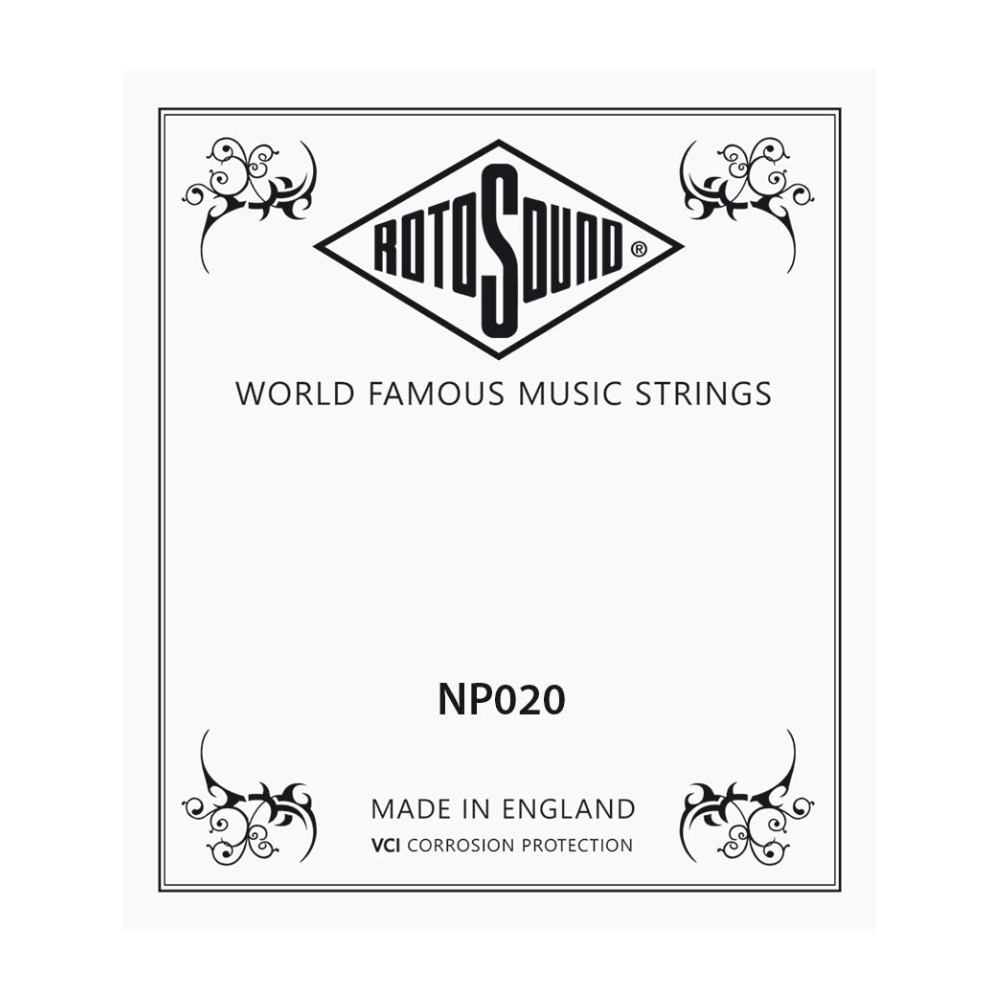 Rotosound .022 leysur strongur, NP020