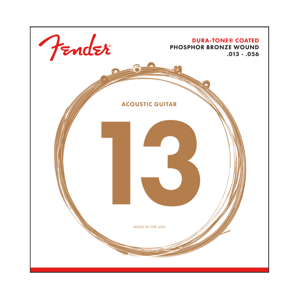 Fender 860M Duratone 13-56, streingir til akkustiskan guitar