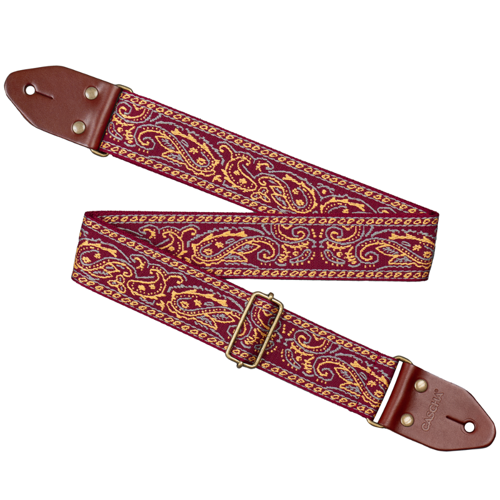Cascha Guitar Strap Jacquard - Paisley