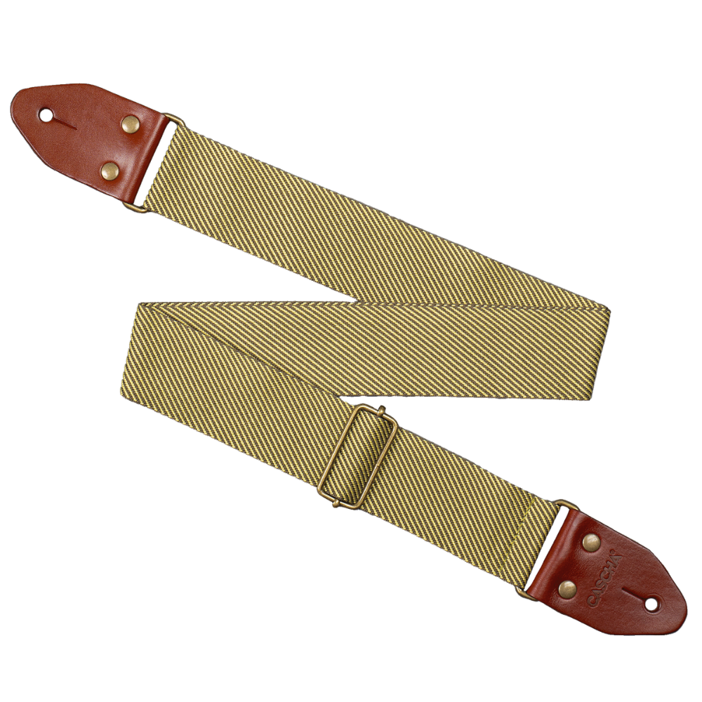 Cascha Guitar Strap Cotton - Classic Tweed