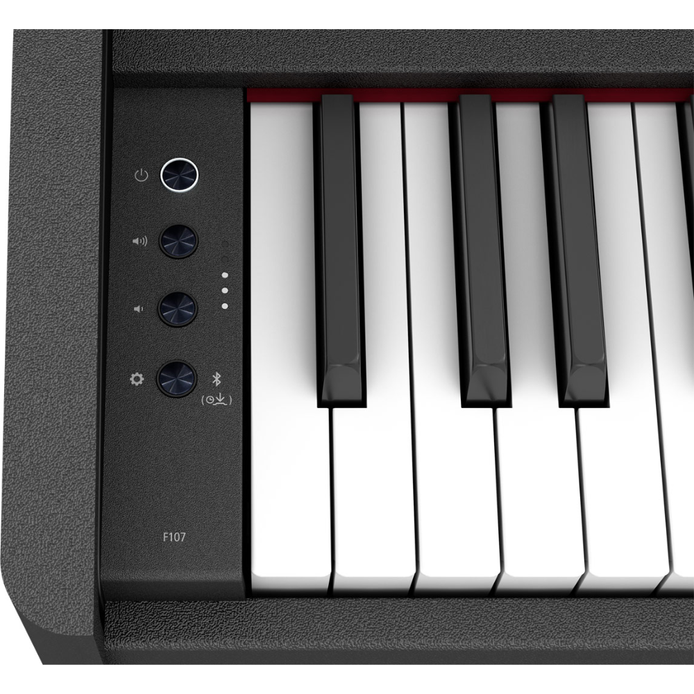 Roland F107 Svart El-klaver