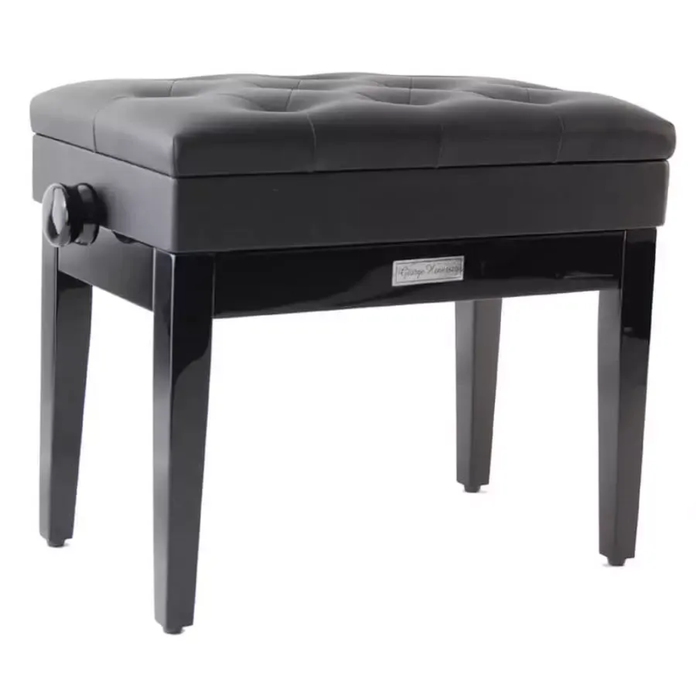 George Hennesey JBBH102-3/HGB Pianobonkur Høgblankur Svartur