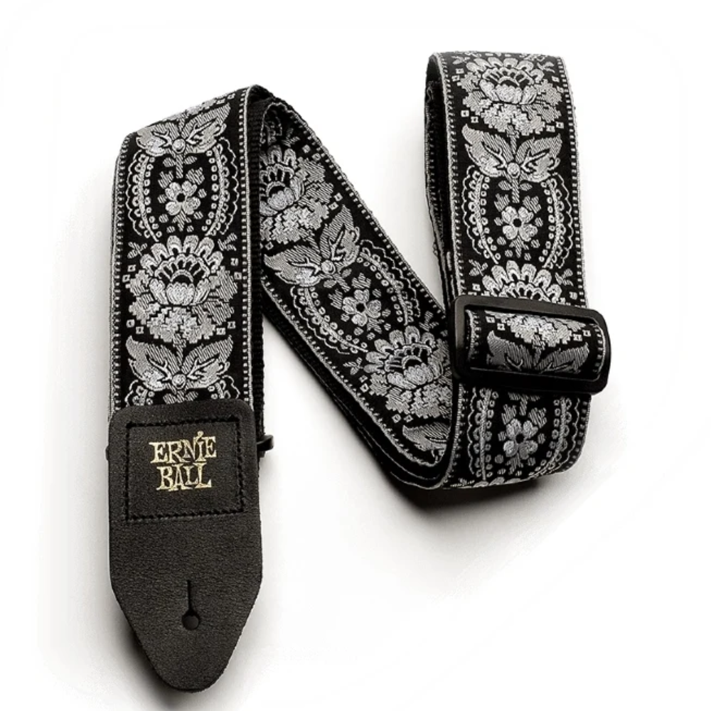 Ernie Ball EB-4150 Silver Orleans strap