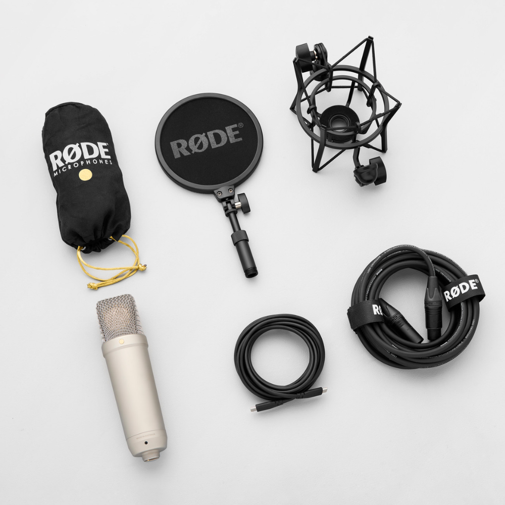 RØDE NT1 5th Generation – Nickel (USB-C / XLR Mikrofon)
