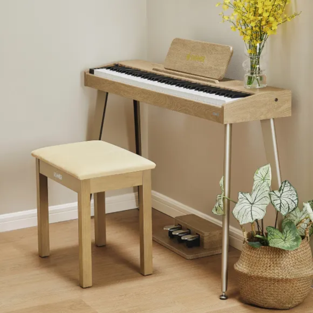 Donner Bench klaverbænk beige