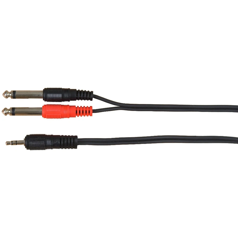 AMP YCP-10C 3M (stereo 3.5- 2x mono 1/4)