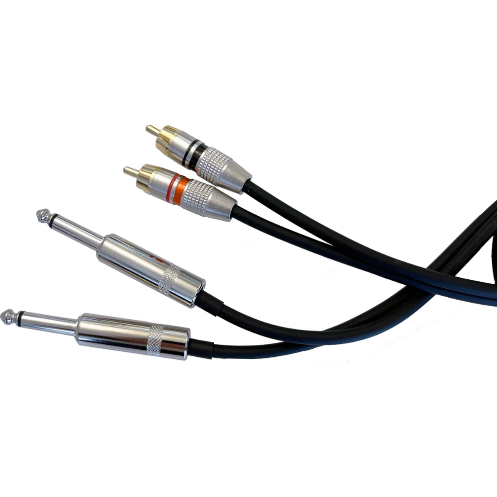 AMP NTR-03 3m (x2 1/4jack - x2 RCA)