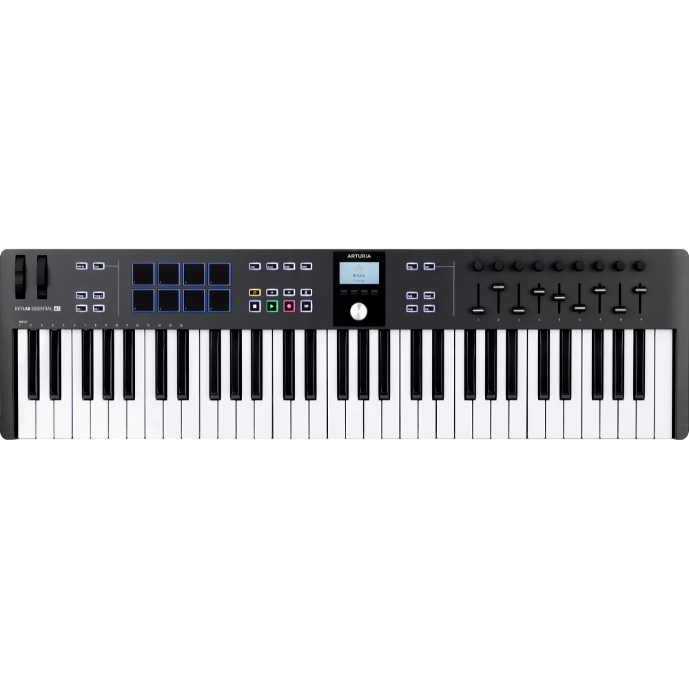 Arturia Keylab Essential 61 Mk3. (Svartur)