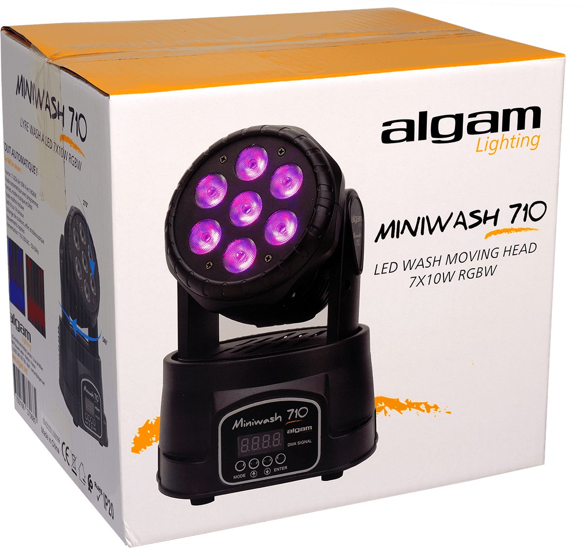 Algam Lighting Mini Wash 710 ljósrobottur - Simme Musikkhús