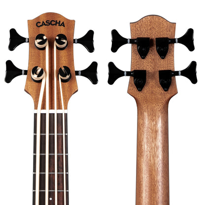 Cascha HH 2175 Bass Ukulele, mahogany - Simme Musikkhús