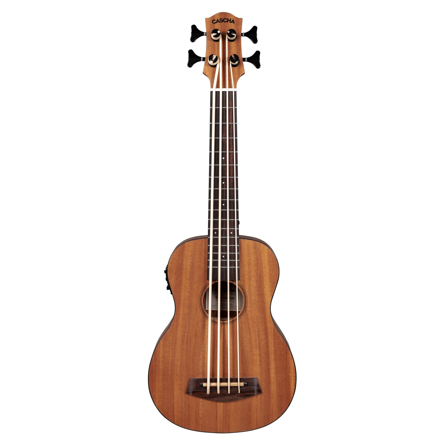 Cascha HH 2175 Bass Ukulele, mahogany - Simme Musikkhús