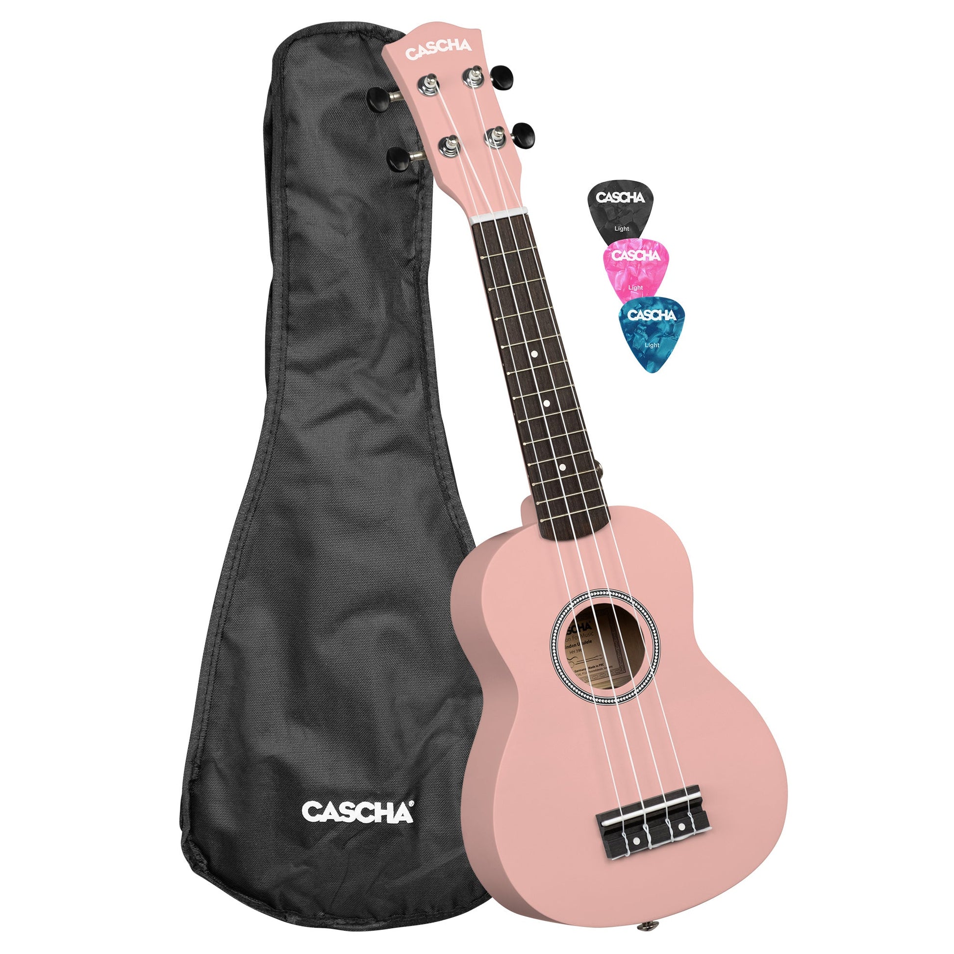 Cascha Sopran ukulele, pink - Simme Musikkhús