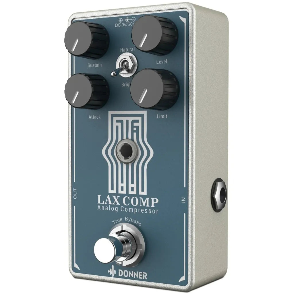 Donner Lax Comp Analog Compressor Pedal
