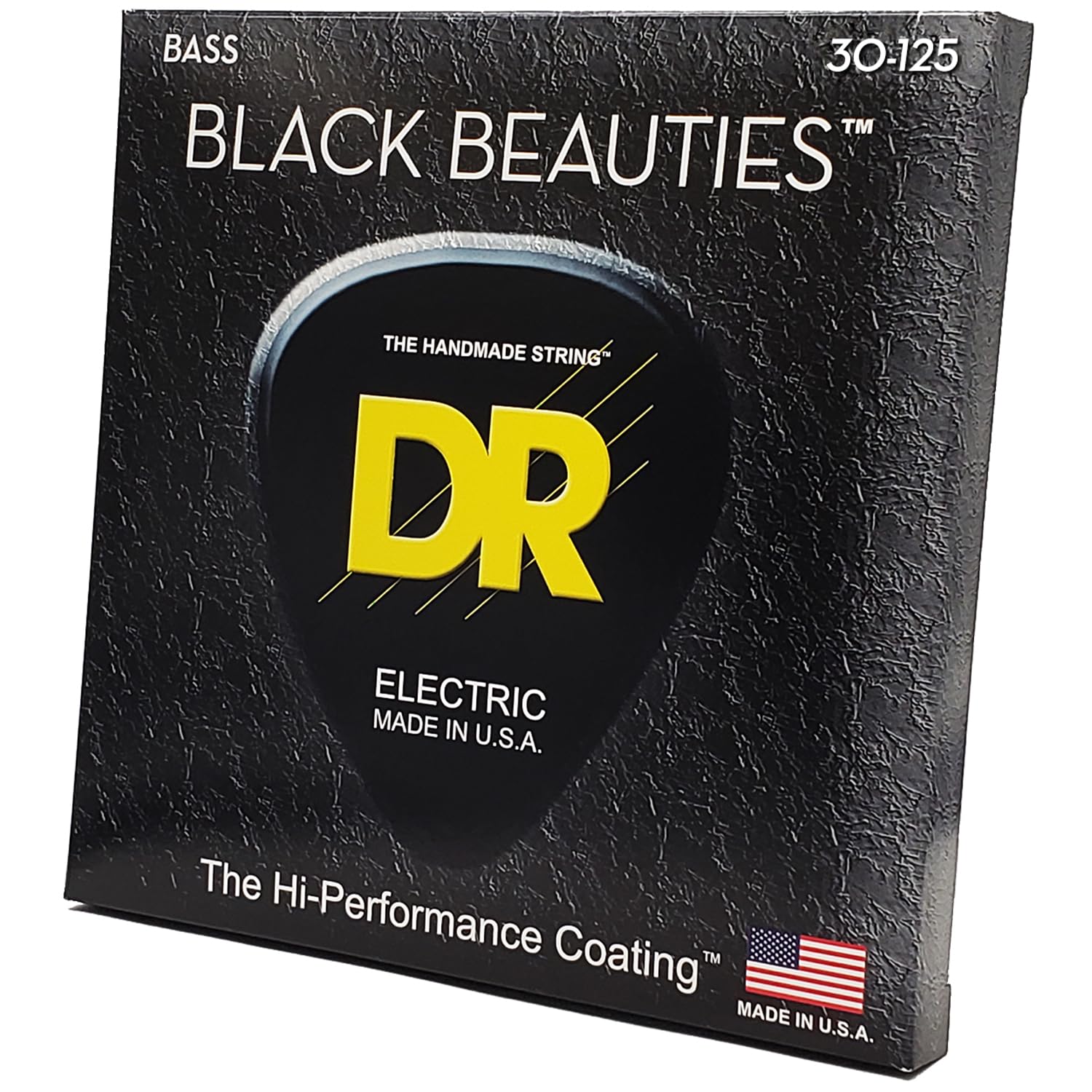 DR strings BKB6 - 30 Black Beauties, 6str, 030 - 125 - Simme Musikkhús