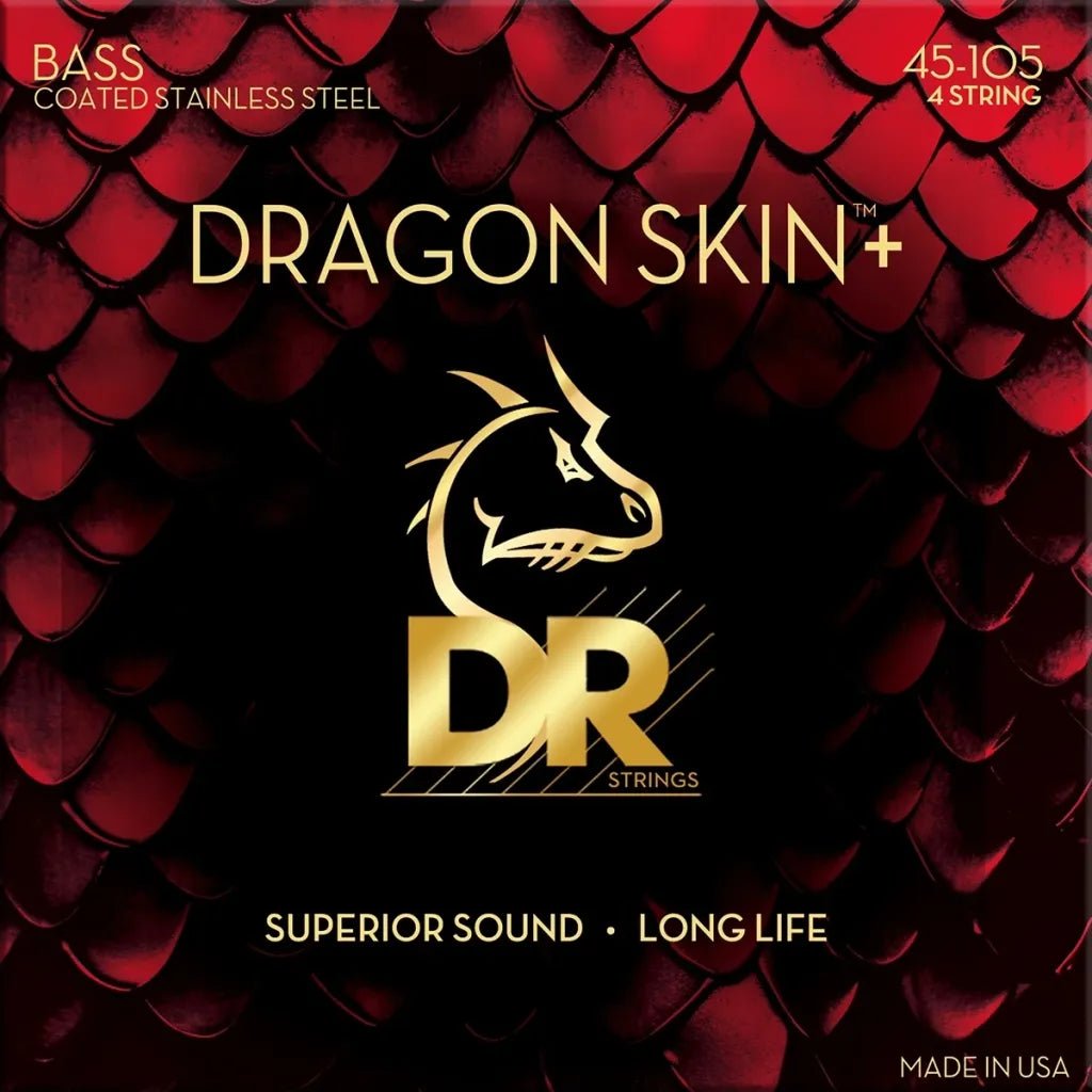 DR Strings DBS - 45 Dragon skin+, 045 - 105 - Simme Musikkhús