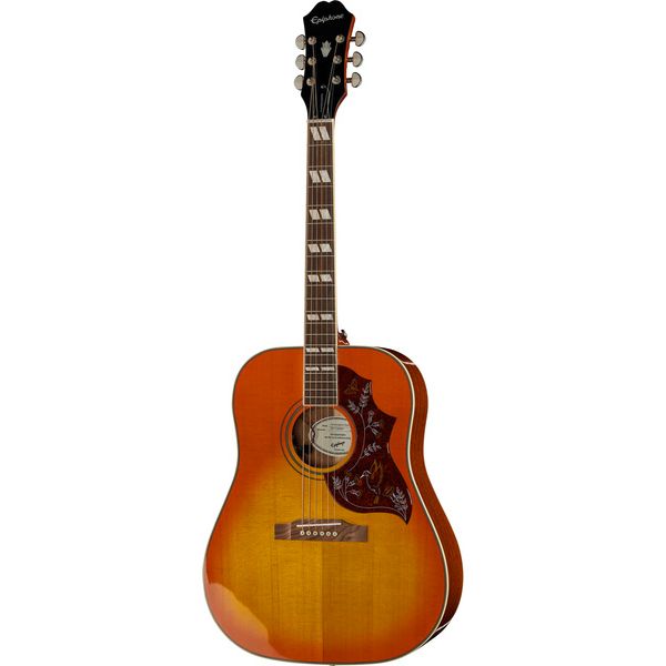 Epiphone Hummingbird Studio Faded Cherry Akkustiskur Guitar - Simme Musikkhús