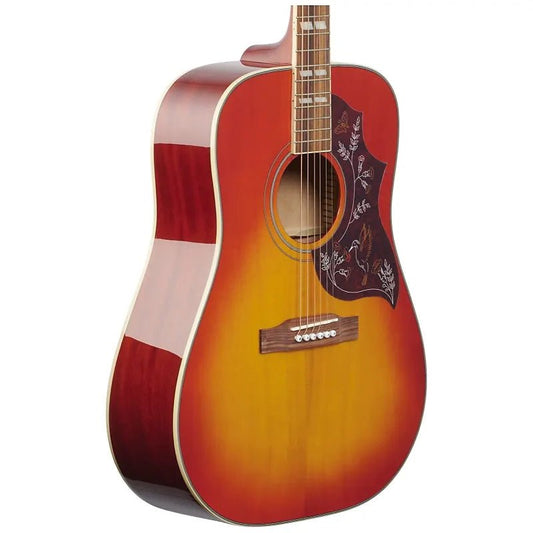 Epiphone Hummingbird Studio Faded Cherry Akkustiskur Guitar - Simme Musikkhús