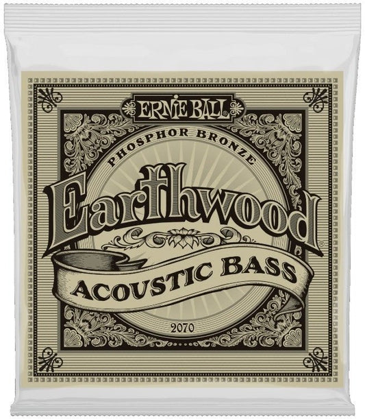 Ernie Ball 2070 Earthwood streingir til akkustiskan bass - Simme Musikkhús