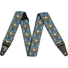 Festival Strap, Blue Mosaic, 2" - Simme Musikkhús