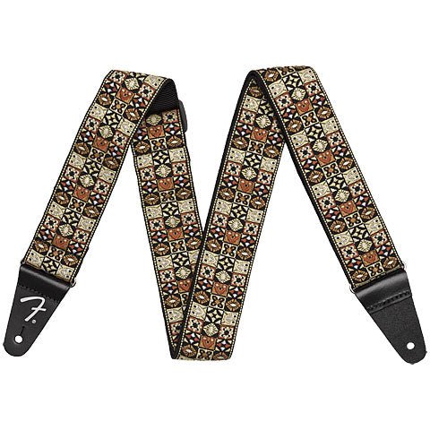 Festival Strap, Tan Mosaic, 2" - Simme Musikkhús