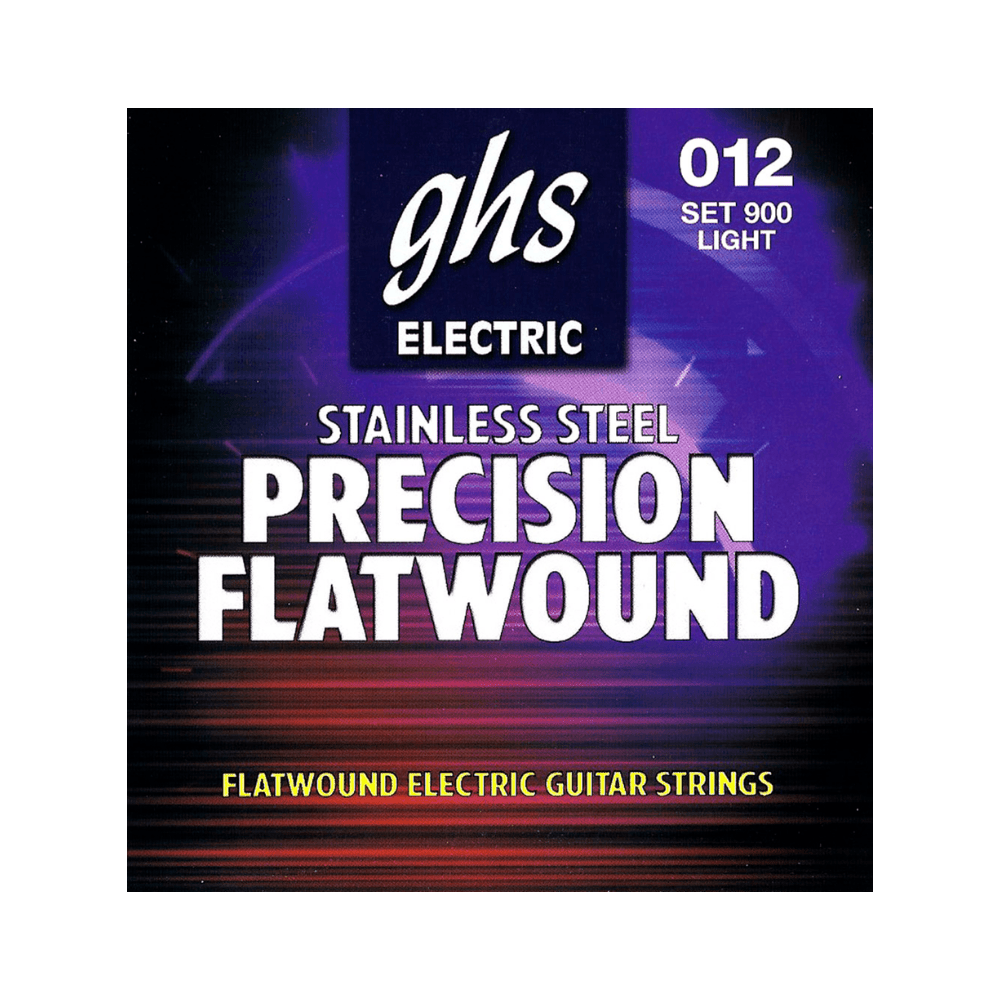 GHS Set 900 Precision Flatwound Light, 012 - 050 - Simme Musikkhús