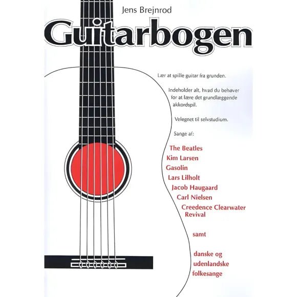 Guitarbogen 1 - Lærubók til guitar - Simme Musikkhús