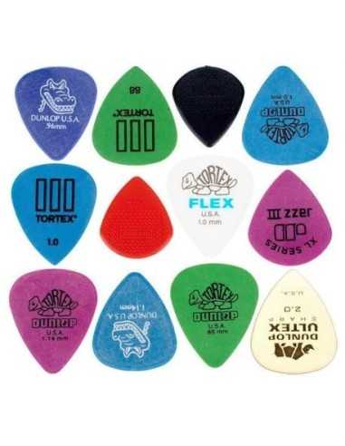 Jim Dunlop Electric Variety pack, 12 Pack - Simme Musikkhús