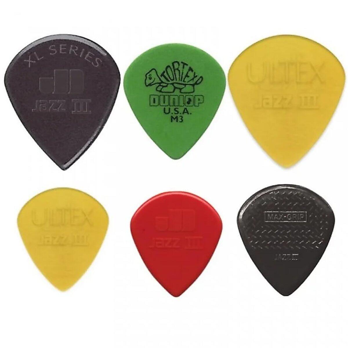 Jim Dunlop Jazz III Variety pack, 6 - pack - Simme Musikkhús