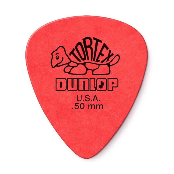 Jim Dunlop Tortex .50 plektarar, 12 - pack - Simme Musikkhús