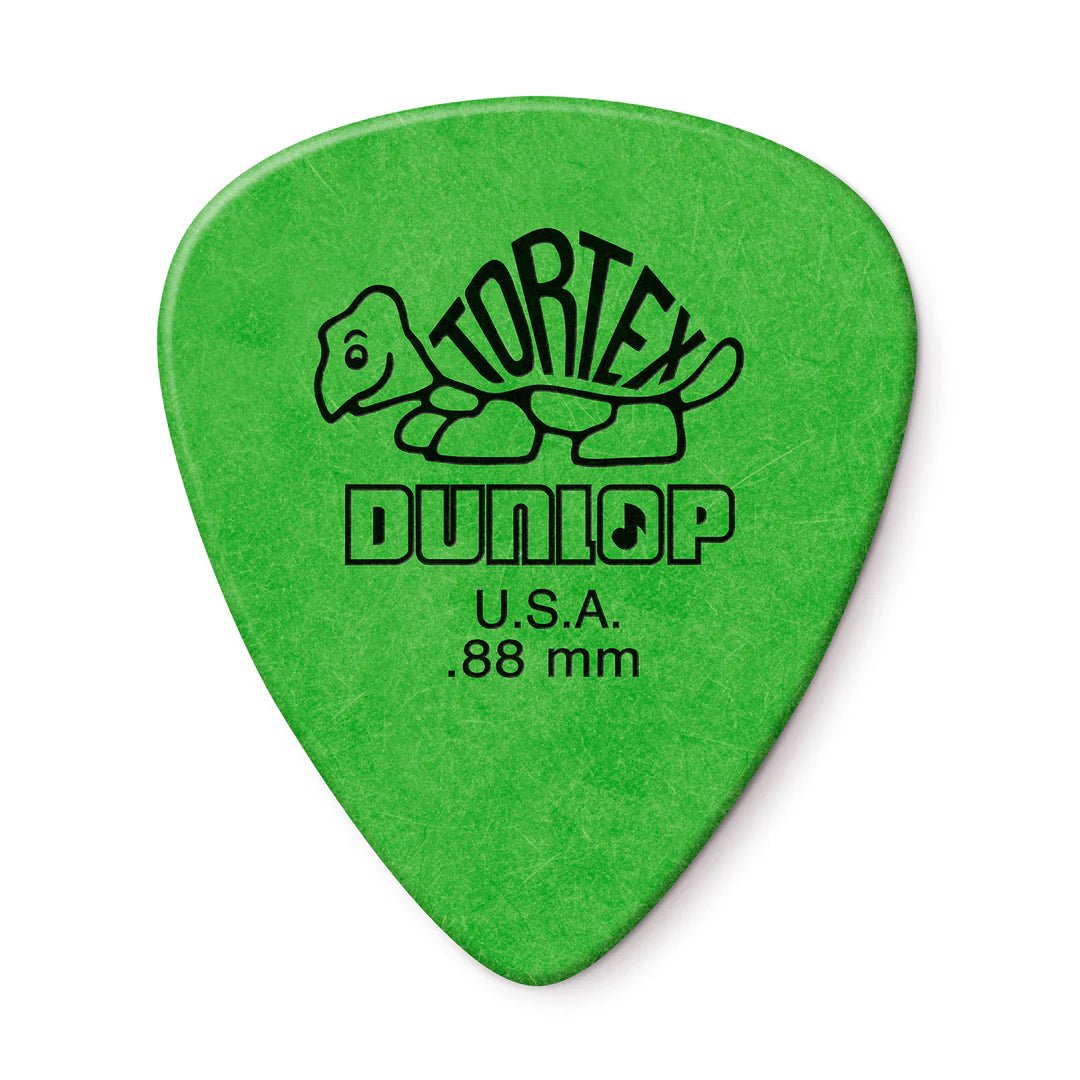 Jim Dunlop Tortex .88 plektarar, 12 - pack - Simme Musikkhús