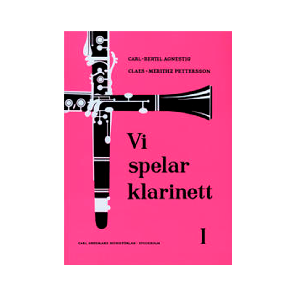 Vi spelar Klarinett 1 - Nótabók til klarinett