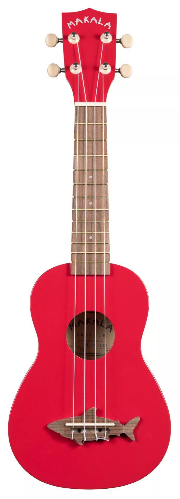 Makala Sopran ukulele, reyð - Simme Musikkhús