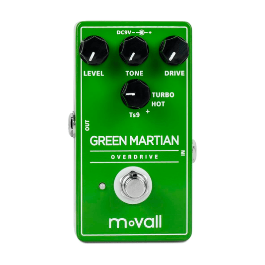 Movall MP - 105 Green Martian overdrive pedal - Simme Musikkhús