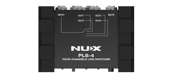 NUX PLS - 4 Line Switcher - Simme Musikkhús