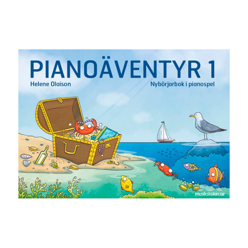 Pianoäventyr 1 - Lærubók til børn - Simme Musikkhús