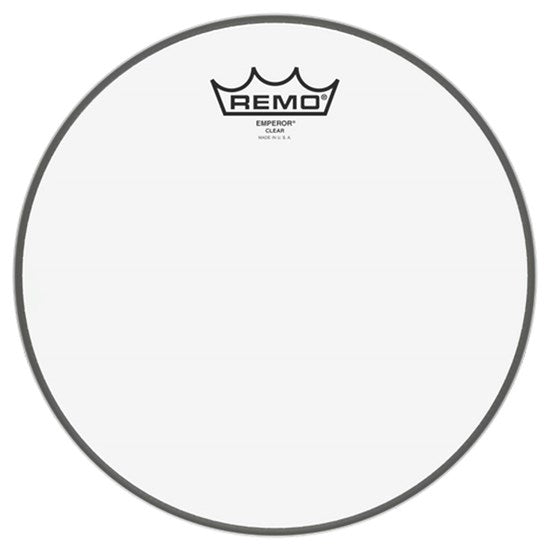 Remo 10" Emperor Clear Trummuskinn - Simme Musikkhús