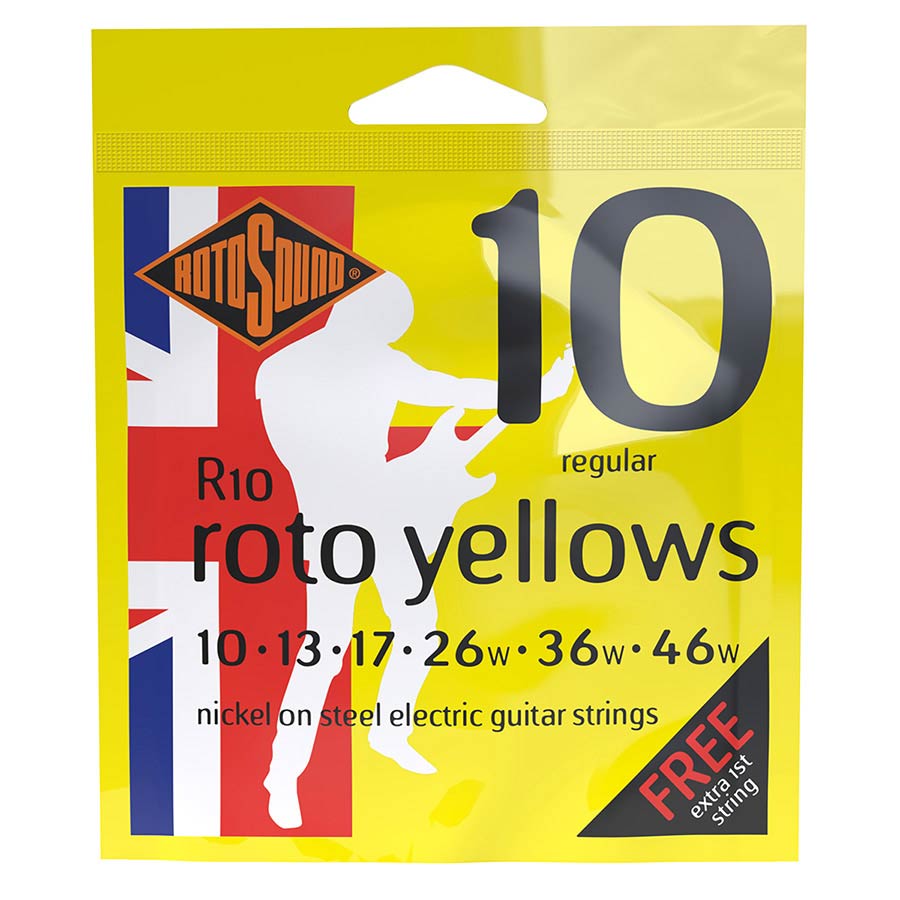 Rotosound R10 Roto Yellows 10 - 46 - Simme Musikkhús