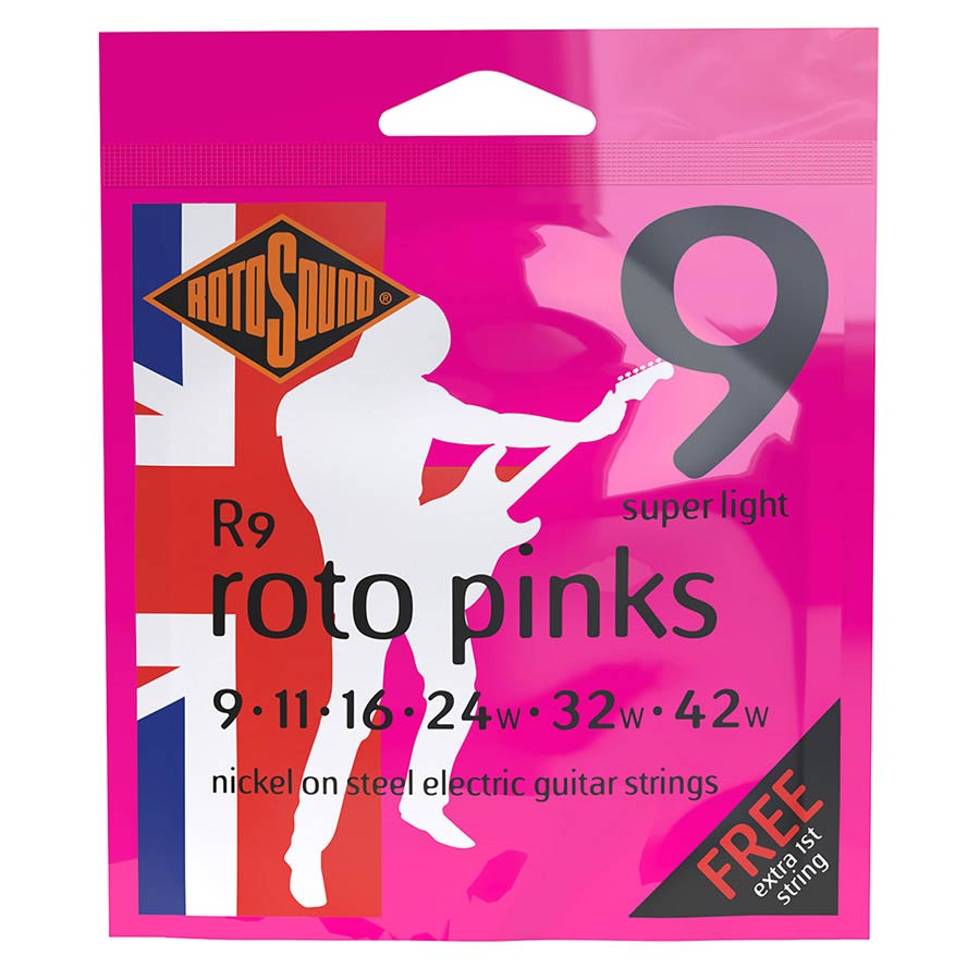 Rotosound R9 Roto Pinks 9 - 42 - Simme Musikkhús