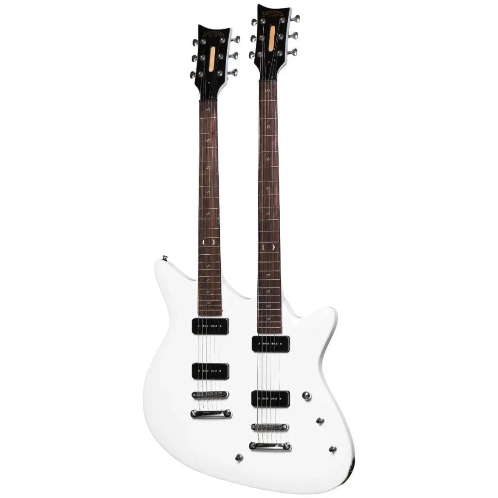 Santana Double Trouble Doubleneck El-guitar