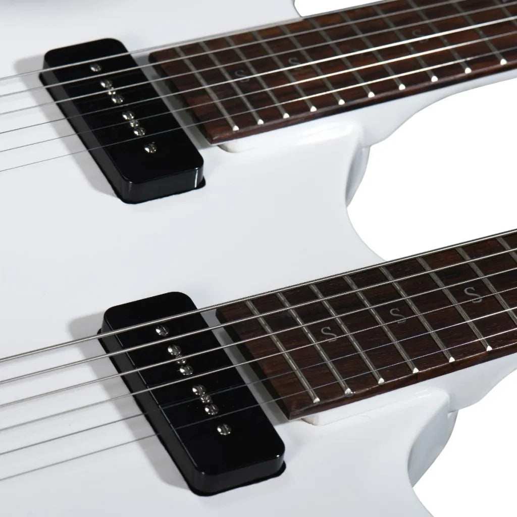 Santana Double Trouble Doubleneck El-guitar