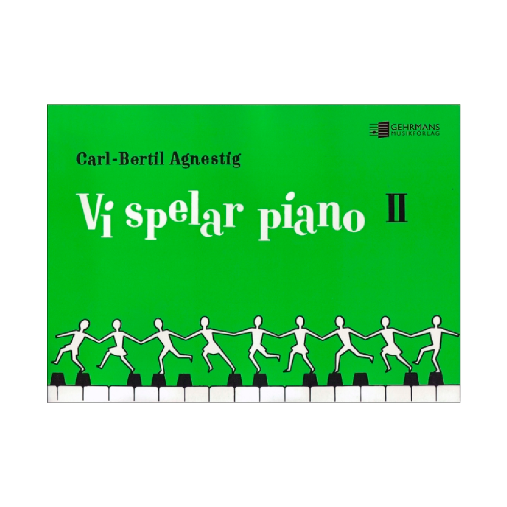 Vi spelar piano 2 - Nótabók til klaver