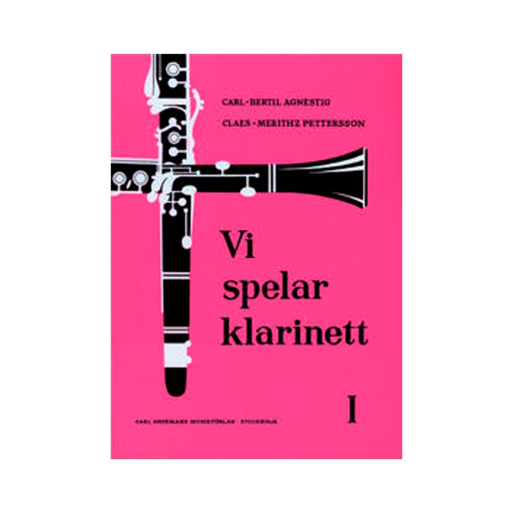 Vi spelar Klarinett 1 - Nótabók til klarinett - Simme Musikkhús